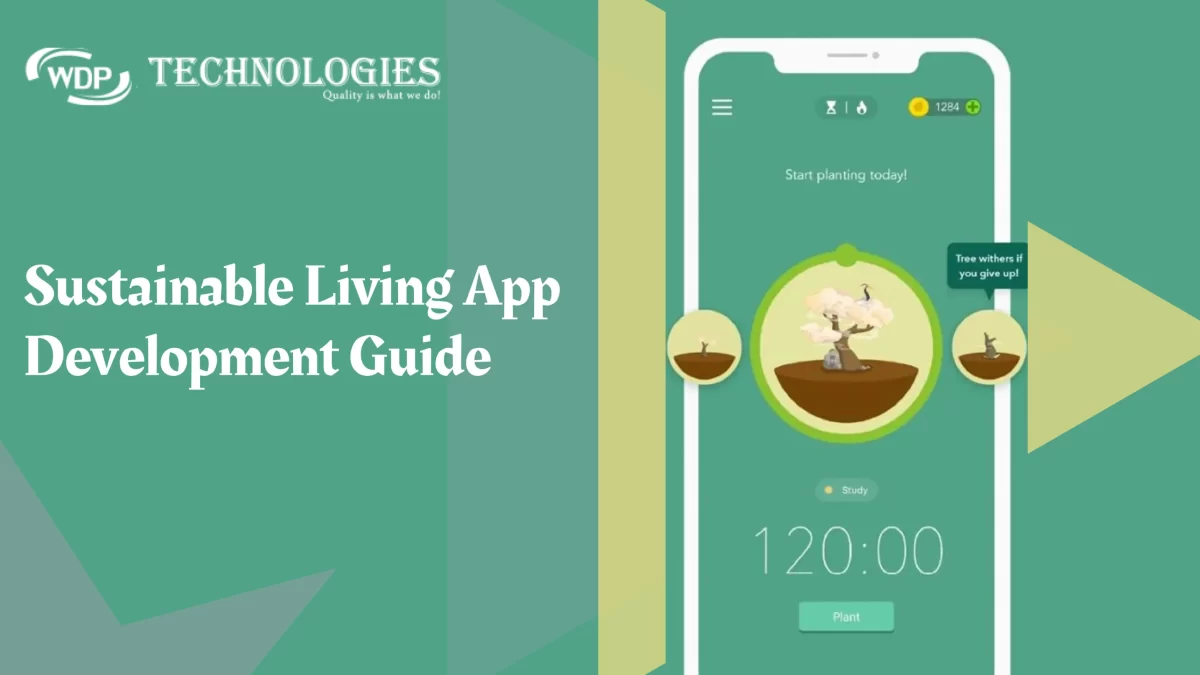 Sustainable living app development