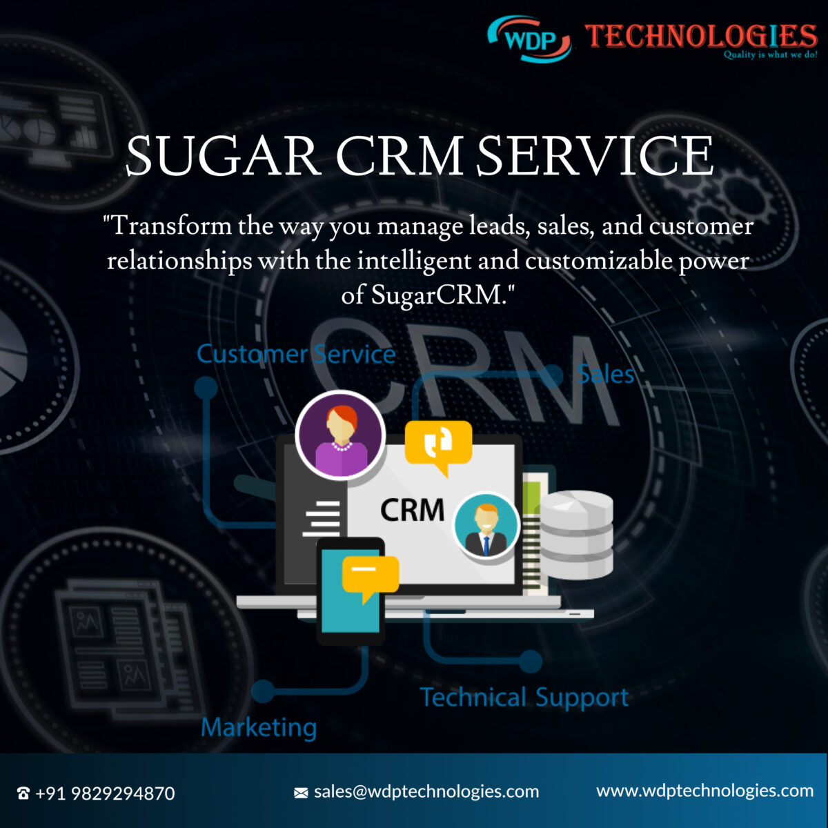 Accelerate Sales Using Sugar CRM Services Automation