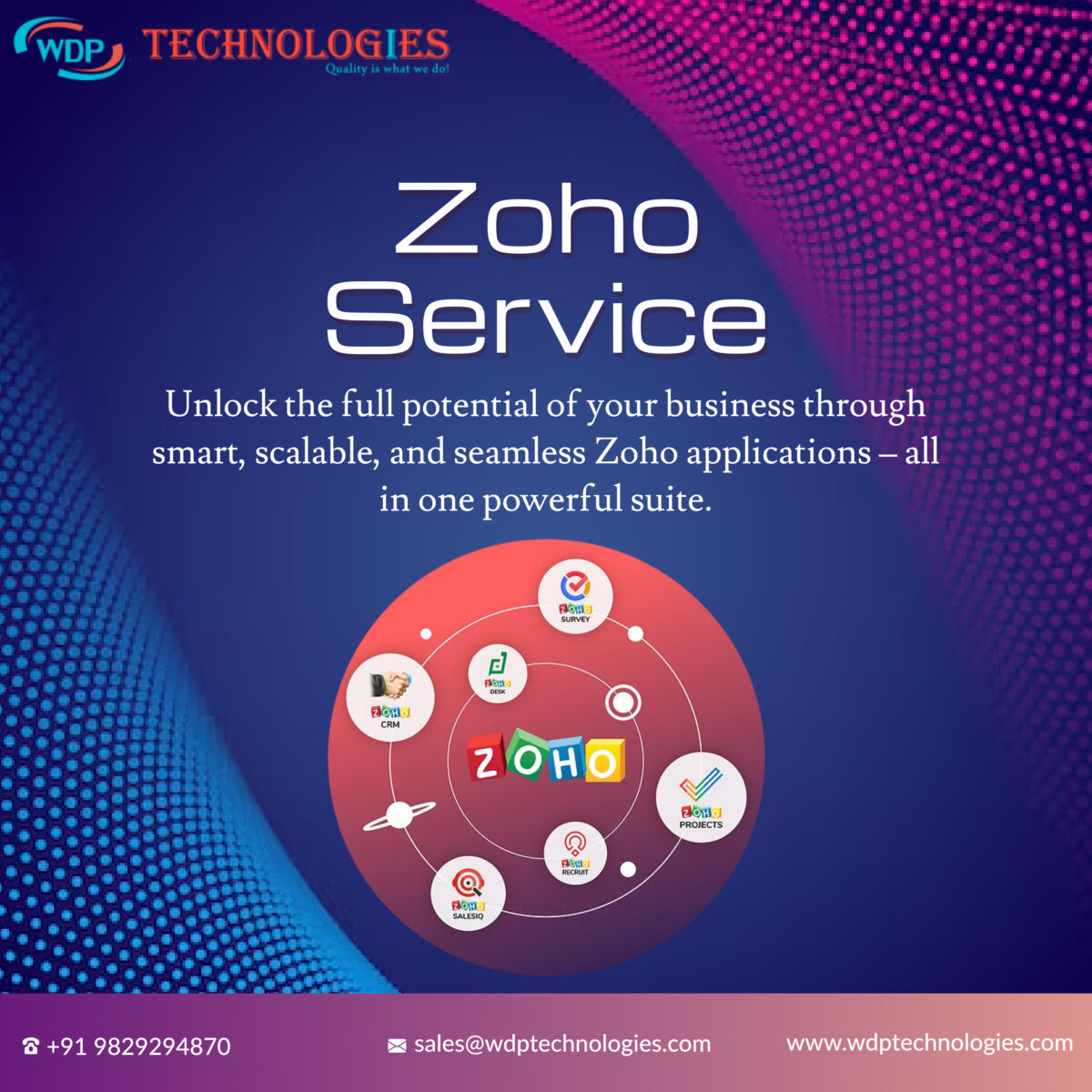 Maximize Business Efficiency Using Advanced Zoho Services Solutions