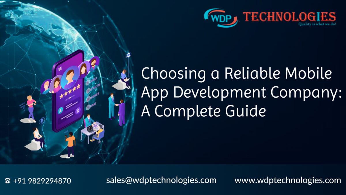 Reliable Mobile App Development Company