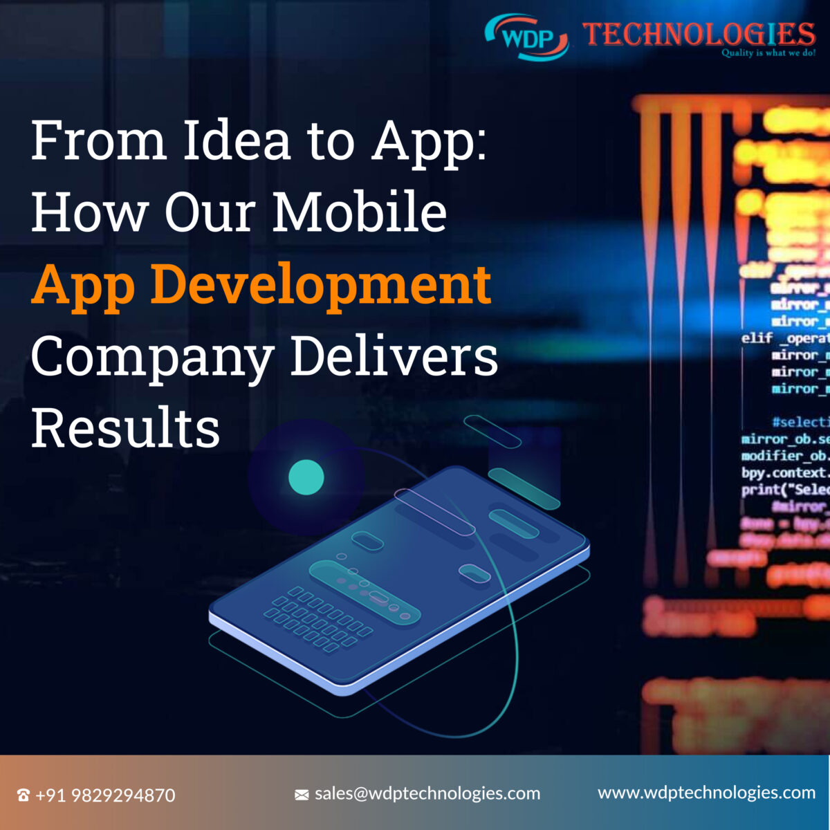High-Impact Mobile App Development